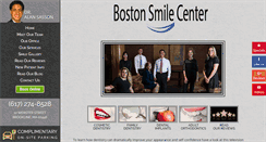 Desktop Screenshot of bostonsmilecenter.com